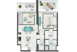 1 bedroom apartment